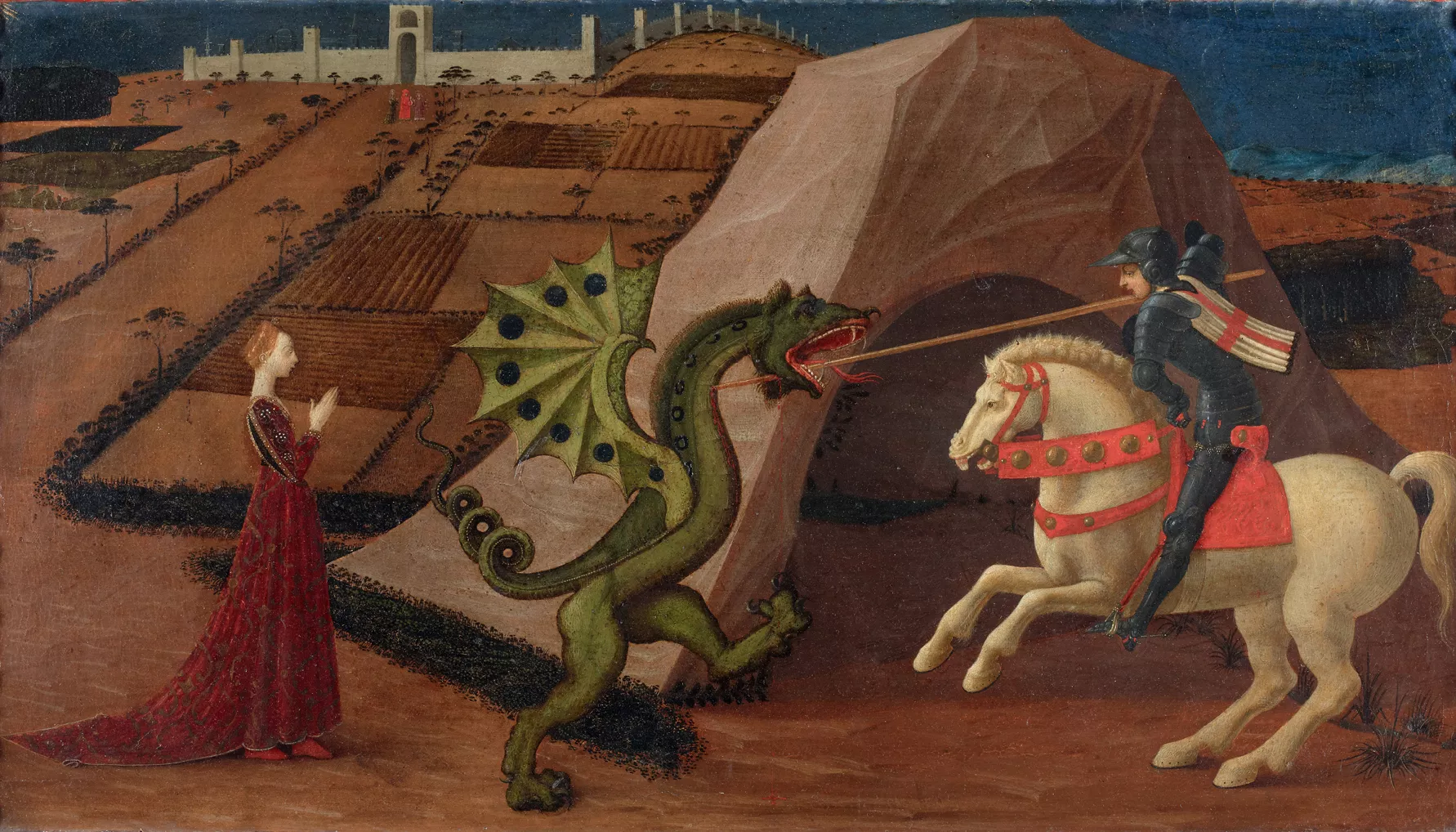 St. George and the Dragon painting